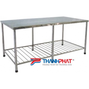 Bàn chia thức ăn inox