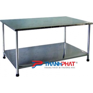 Bàn chia thức ăn inox