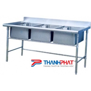 Bồn rửa 3 hộc inox